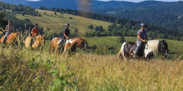 Balade à cheval à Montcodiol