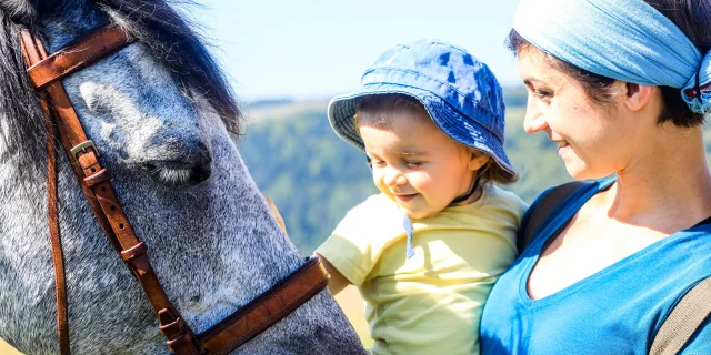 Balade à cheval à Montcodiol