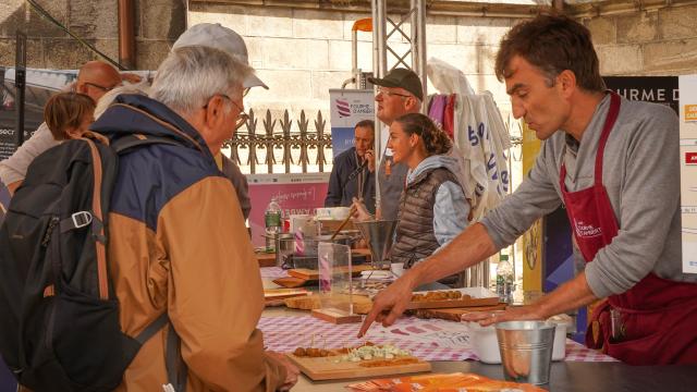 Les Fourmofolies, dégustation de la Fourme d'Ambert