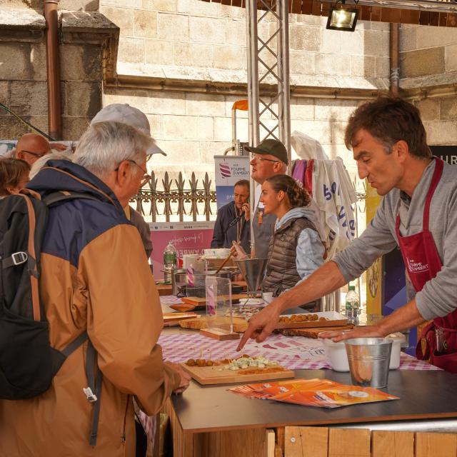 Les Fourmofolies, dégustation de la Fourme d'Ambert