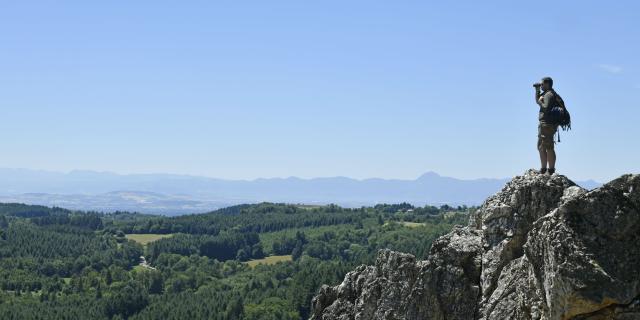 Point de vue à Saint-Rémy-sur-Durolle