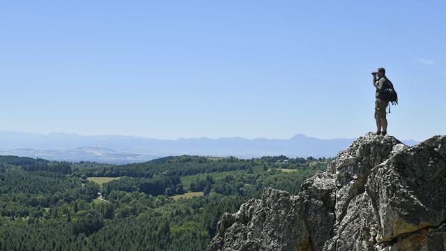 Viewpoint at Saint-Rémy-sur-Durolle