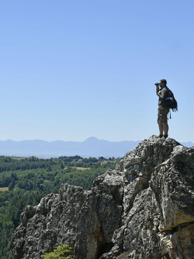 Point de vue à Saint-Rémy-sur-Durolle