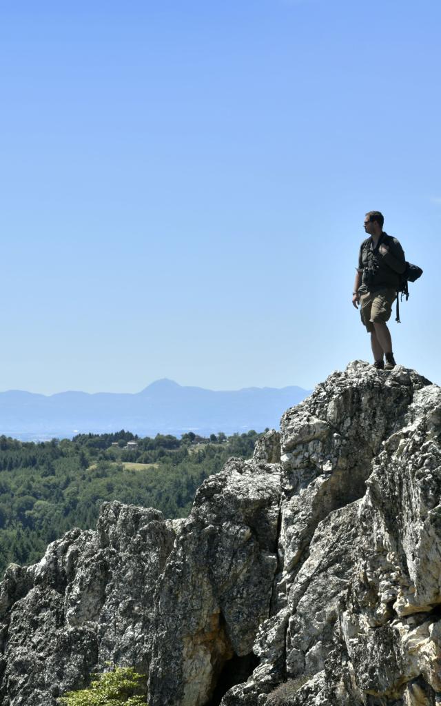 Point de vue à Saint-Rémy-sur-Durolle