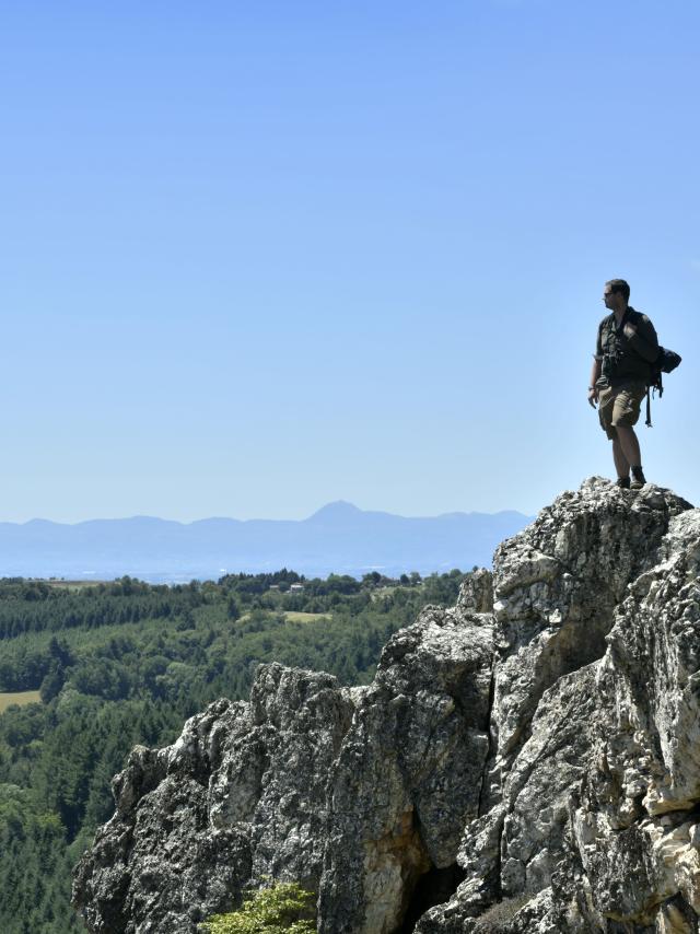 Viewpoint at Saint-Rémy-sur-Durolle