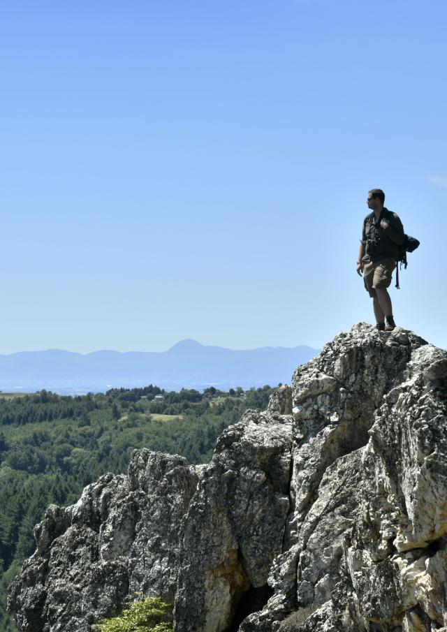 Viewpoint at Saint-Rémy-sur-Durolle